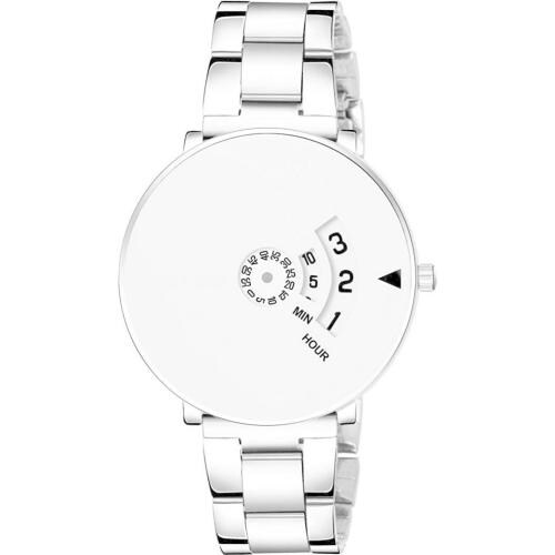 Buy Casera Silver Metal Analog Wrist Watch for Boys and Girls (Pack of 1) Online at Best Prices