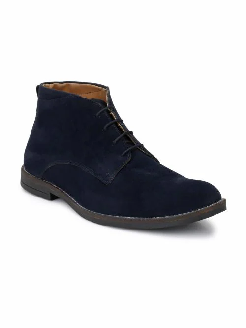 mens blue suede chukka boots