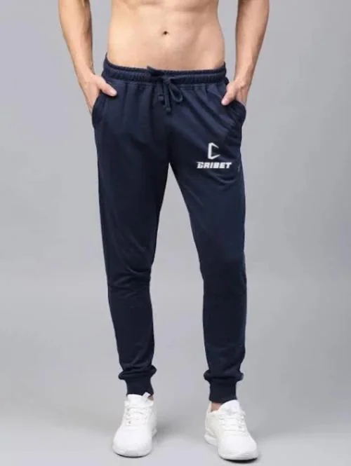 Buy CRIBET Solid Track Pants for men regular fit Online at Best Prices ...