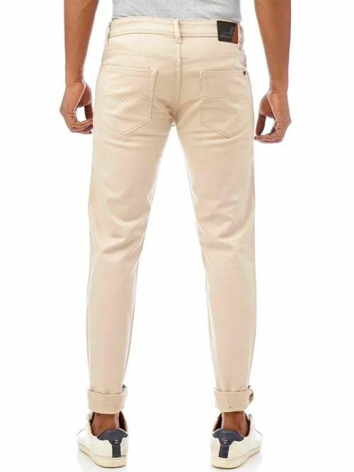 OTTO - Beige Core Denim Trousers - YASS | Size 32 | Slim Fit