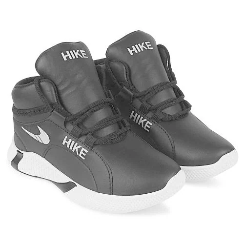 Tway Sneakers Shoes for Boys | (Size 4 - 5 Years)Hike-Resin-Black Shoes | Casual Shoe for Kids | Child Shoes | Baby Shoes Boys & Girls | Shoes for Men Stylish | Running Shoes | Lightweight