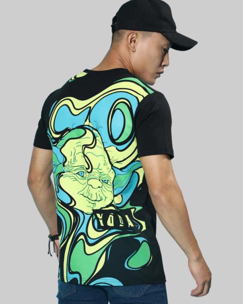 VEIRDO Men Tshirt| VEIRDO Men Black Graphic Regular Fit T-shirt| Men Tshirt| Tshirt for Men| Oversized Tshirt| Marvel Tshirt| Tshirt