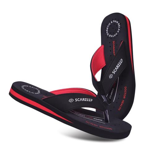 Buy Scarzeep Women Ego Ortho Step Ortho Slipper 5 Uk (Black) Online