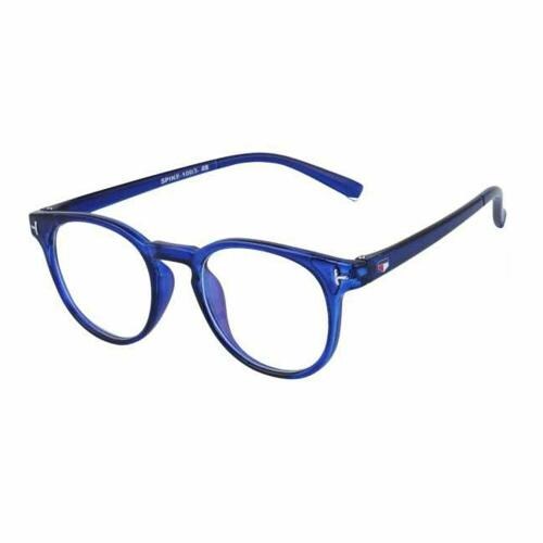Fancy-Creation Transparent Reading Glasses Zero Power Oval Frame Spectacles For Men & Women
