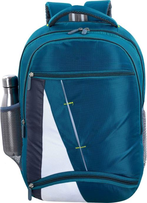 Zeden Green Polyester Laptop Backpack/School Bag 30 L