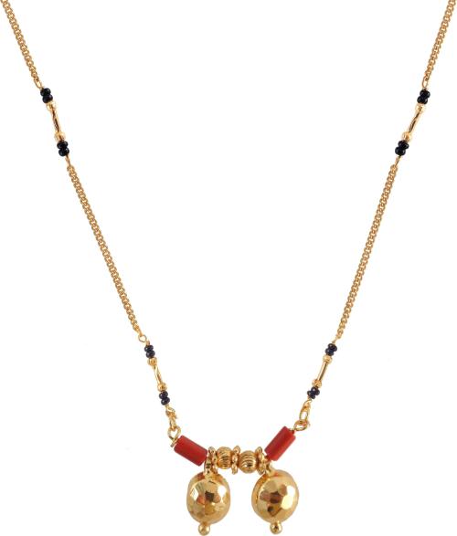 Ramdev Art Fashion Jewellery Gold, Black GoldPlated Copper, Alloy