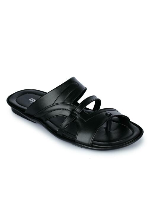 liberty coolers men's black slippers