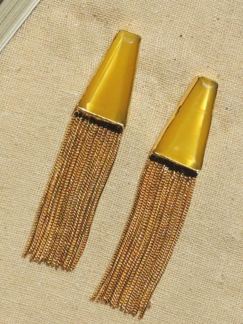 Johori Drop Earring Gold (For Women)