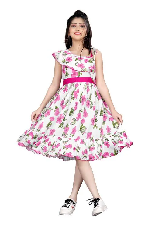 Buy Delightful Detail: Transform Your Little Girls Outfit with A Floral