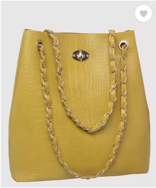 ELGO BAGS Handbag, Combo wallet attractive and classic in design ladies purse, latest Trendy Fashion side Sling Handbag for Women and girls, woman purse, woman bag purse for girl purse for woman purse handbag woman handbag woman hand bag (Yellow)