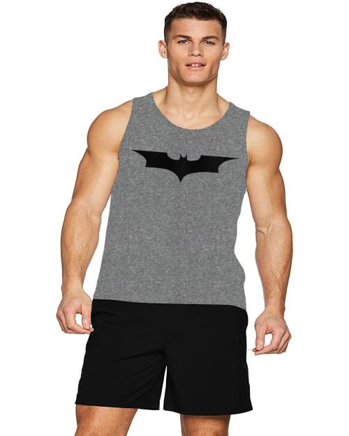 THE BLAZZE Men's Sleeveless Black Gym Tank Gym Stringer Tank Tops Gym Vest Muscle Tee Sleeveless Cotton T-Shirt for Men