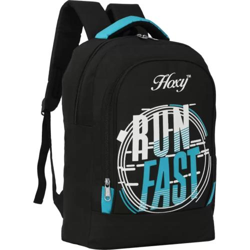 Hoxy Light Weight 15 L Small Size, School Bag Collage Bag Laptop Bag Tuition Bag 15 L Laptop Backpack (Green)