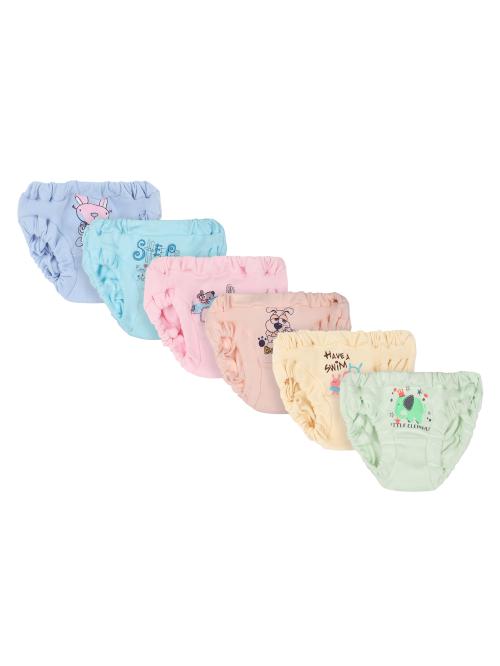 Bodycare GIRLS PANTY SOLID Pack Of 6