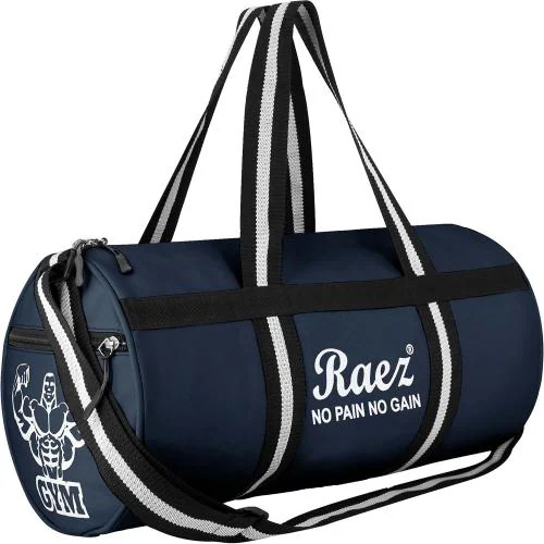 Raez Blue Pu Gym Boys Duffel Bag, 5 L