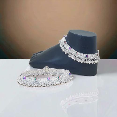 Buy BR Ornaments A372 Alloy Anklet (Pack of 2) Online at Best Prices in