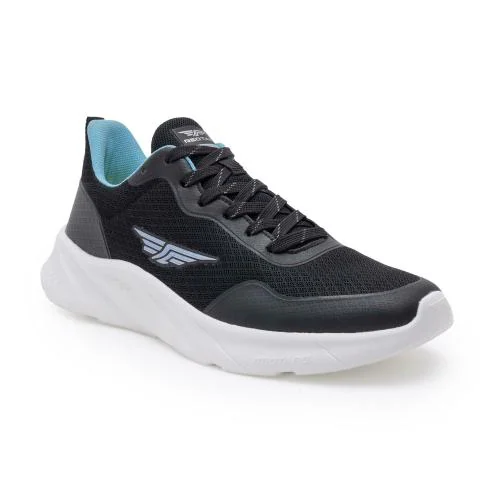 Red Tape Men Black Walking Shoes