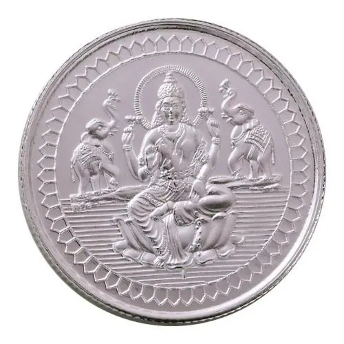 Bangalore Refinery 999 Silver Goddess Lakshmi Coin 10g