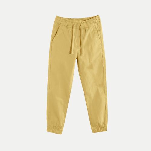Rad Prix Teen Boys Pale Yellow Woven Joggers