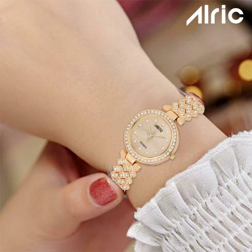 ALRIC Rose Gold Analog Rose Gold Dial Rose Gold Strap Watch for Women & Girls