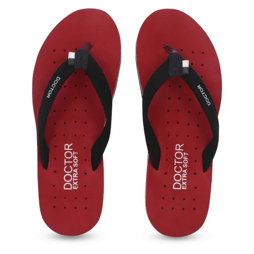 Buy DOCTOR EXTRA SOFT Women's Maroon House Slipper for Women's