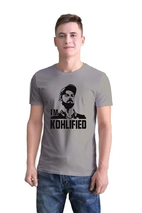 Ultrastyle Virat Kohli Graphic Printed Tshirt for Men | Regular Fit T-Shirts for Men | Round Neck Men’s Regular T-Shirt | Dry Fit Dot Knit Stylish T-Shirt for Men and Boys