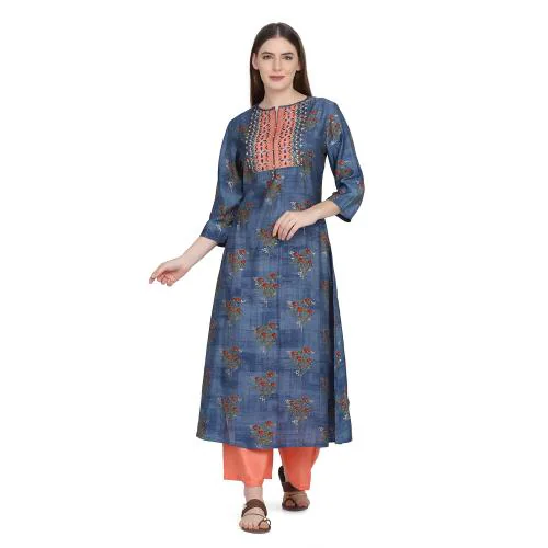 FFU embelished kurti set for women