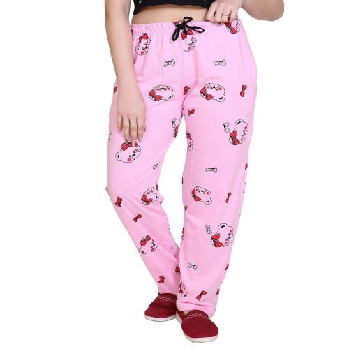 RG Summer Casual & Night Wear Cotton Printed Drawstring Women's Lowers_