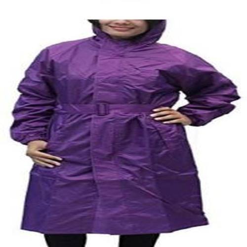 Buy YOUTH ROBE Girls Purple Solid Polyester Raincoat XL Online at