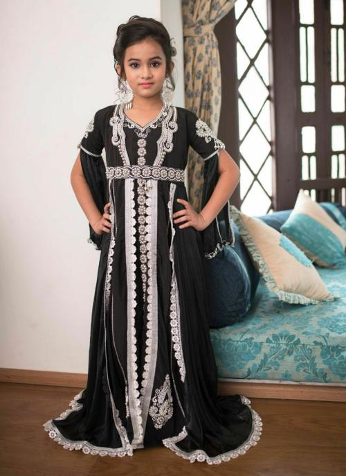M/S KOLKOZY FASHION PRIVATE LIMITED Kid's Moroccan Style Arabic Kaftan