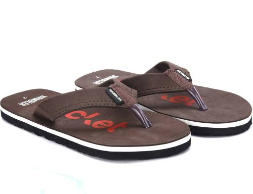 Hambler Brown Eva Lightweight Flip Flops for Men, Size 6 (Pack of 1)