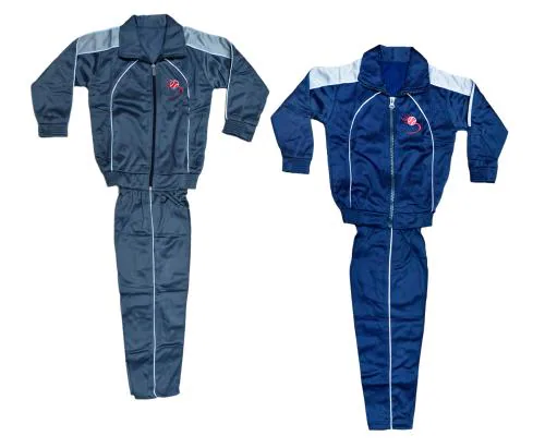 IndiWeaves Boys Polyester Track Suit for Winters (Pack of 2) Multicolor