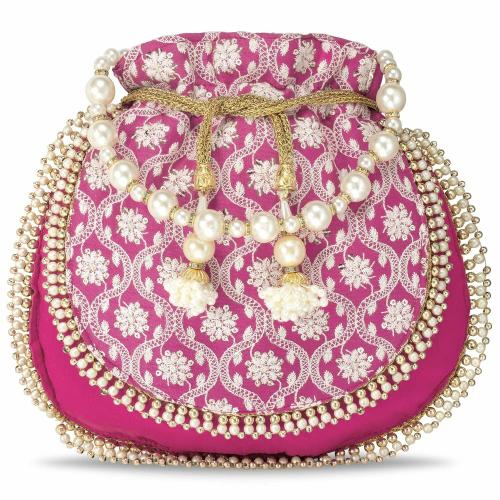 Buy Peora Pink Potli Bags Online at Best Prices in India JioMart.