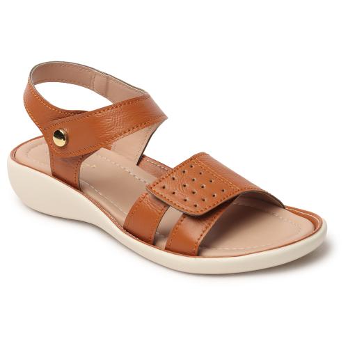 Buy Vendoz Women Tan Casual Sandals Online at Best Prices in India