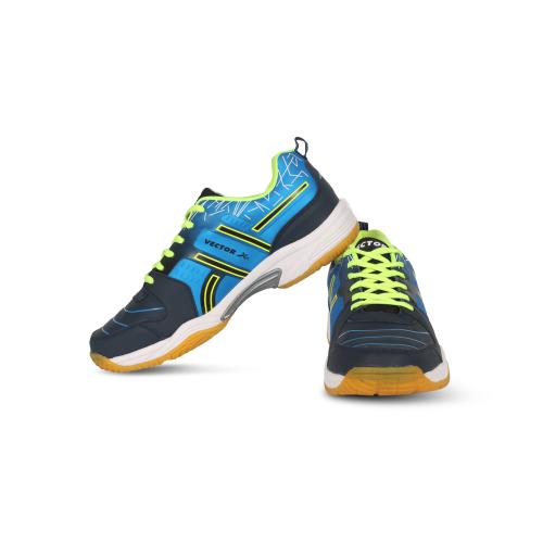 Vector X CS-2000 Court Shoes for Mens (Blue-Black-Green)