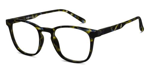 LENSKART BLU Anti Glare and UV Protection Wayfarer Full Rim Eyeglasses Men and Women Large LB E14058