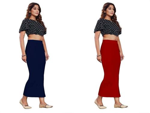 POOJARAN SAREE Lycra Saree Shapewear Petticoat for Women | Cotton Blended | Petticoat | Skirts for Women | Shape Wear Dress for Saree