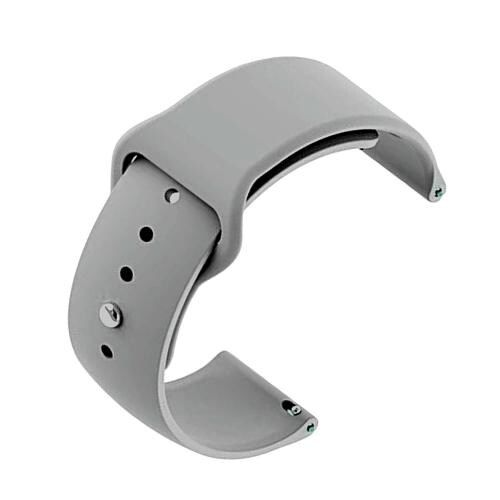 NOTYEX Grey Silicone Strap Band Compatible With Noise Colorfit Pro 3 Assist Only For Men & Women-adult