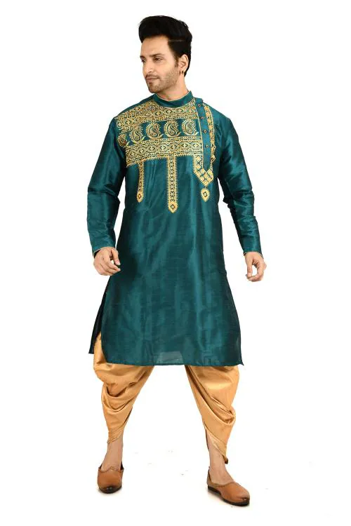 RAJA BABU Men Kurta Pyjama Set