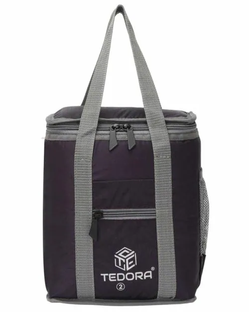 ICONSTAR Lunch Bag Lightweight and Reusable Food Cooler Lunch Box Insulation and Large Capacity for Men Women Kids(Wine)