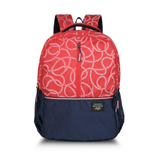Tommy Hilfiger Canyan Unisex 420 Laptop Backpack - Red