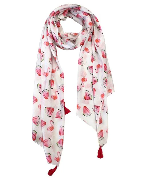 Beautiful Muslin Printed Multicolor Scarves/Stoles for Women SCARF59