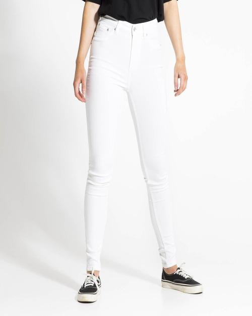 Buy Guti Womens High Rise Ankle Length Milk White Skinny Jeans Online