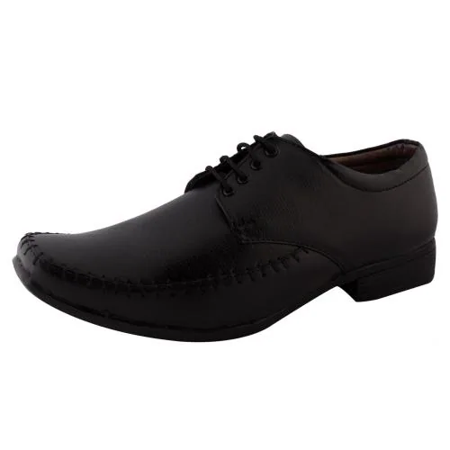 Smoky 2 Black Classic Formal Shoes For Men