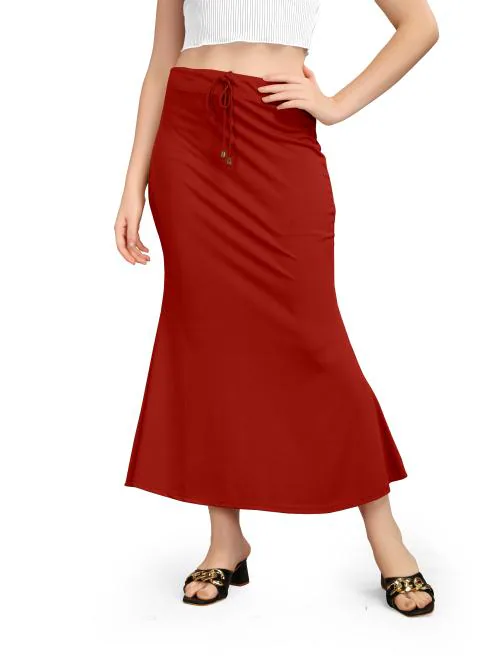 THE DECOR TEX Lycra Saree Shapewear Petticoat for Women, Shapers for Women's Sarees Fish Cut Shapewear