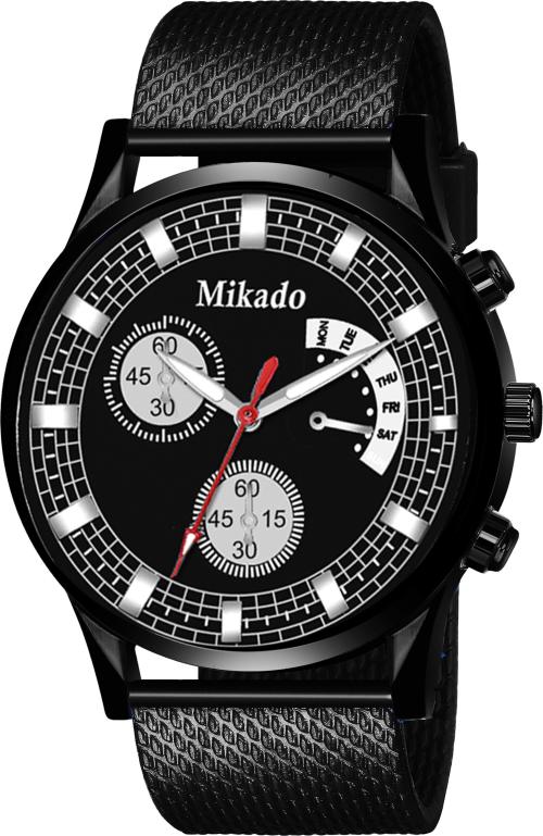 Buy Mikado Analog Black Watch For Men Online at Best Prices in India