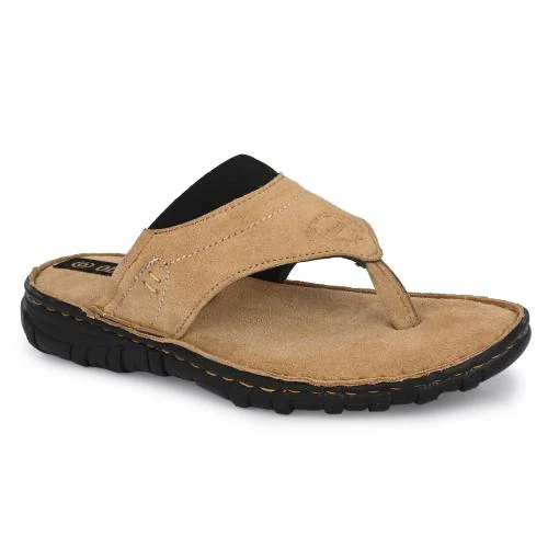 Buy Accentor Handcrafted Genuine Leather Slip on Slippers For Men ...