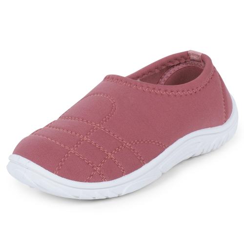 DOCTOR EXTRA SOFT Memory Foam Women's Shoes for Walking Gym Training,Casual, Sports,Slip-On,Lightweight Lace up Athletics Slipon Running Sneaker for Ladies and Girls D-1001 FUCHSIA