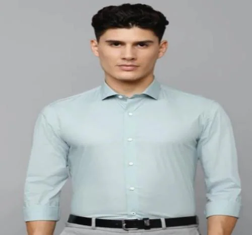 Istuff King Mens Slim Fit Regular Cotton Blend Party Wear Color Formal Shirt-A 6