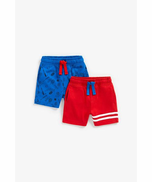 Mothercare Boys Shorts -Pack of 2-Multicolor