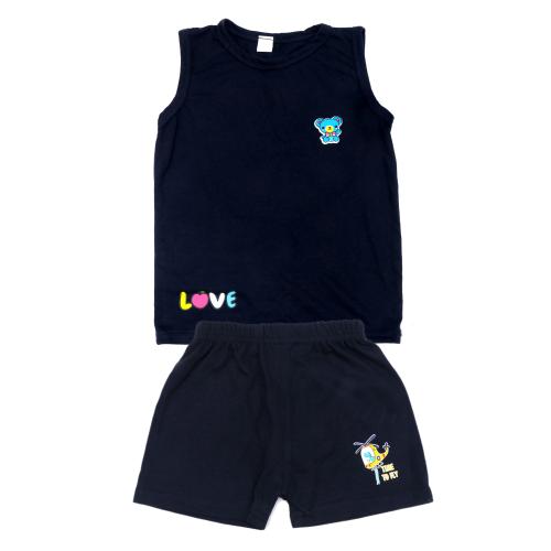 Navjai Baby Girls & Boys Cotton Sleeveless Tshirts With Nikkar (Pant)